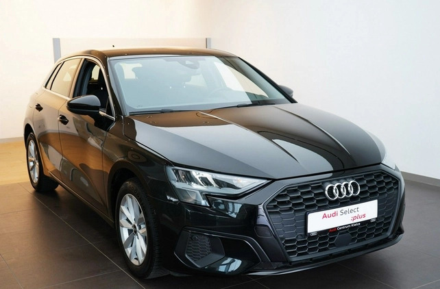 Audi A3 cena 114950 przebieg: 14217, rok produkcji 2023 z Sławno małe 704